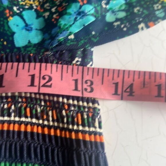 Yves Jennet true vintage 60’s, 70’s  midi micro floral print - Picture 9 of 11